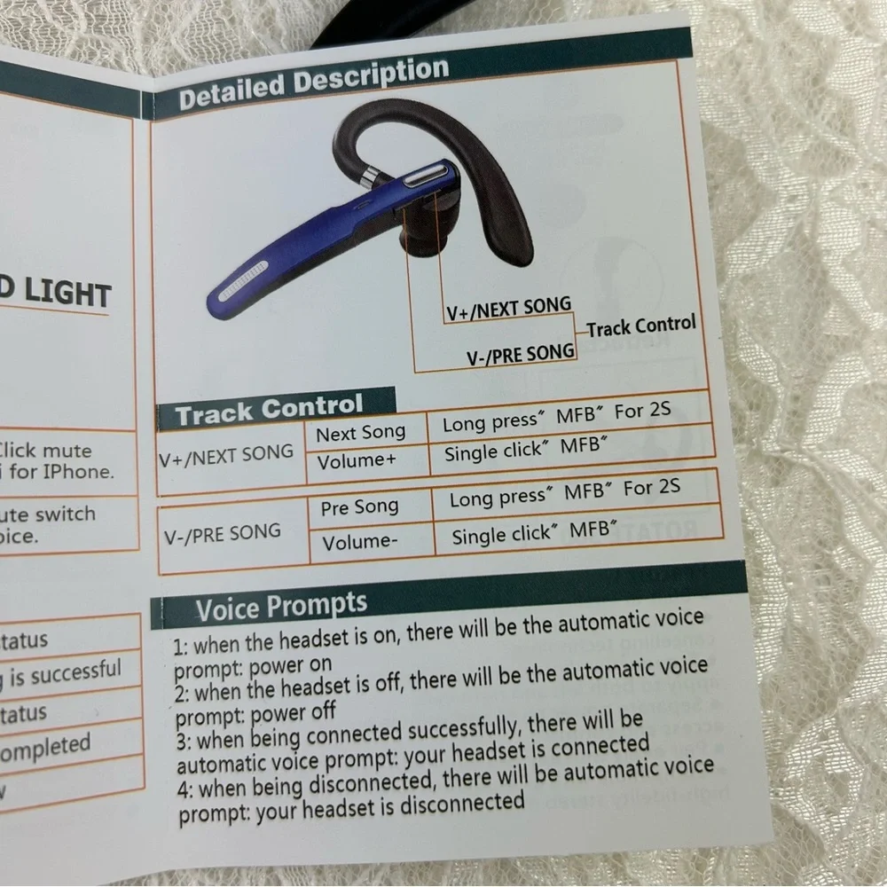 Business Wireless Headset bluetooth headset