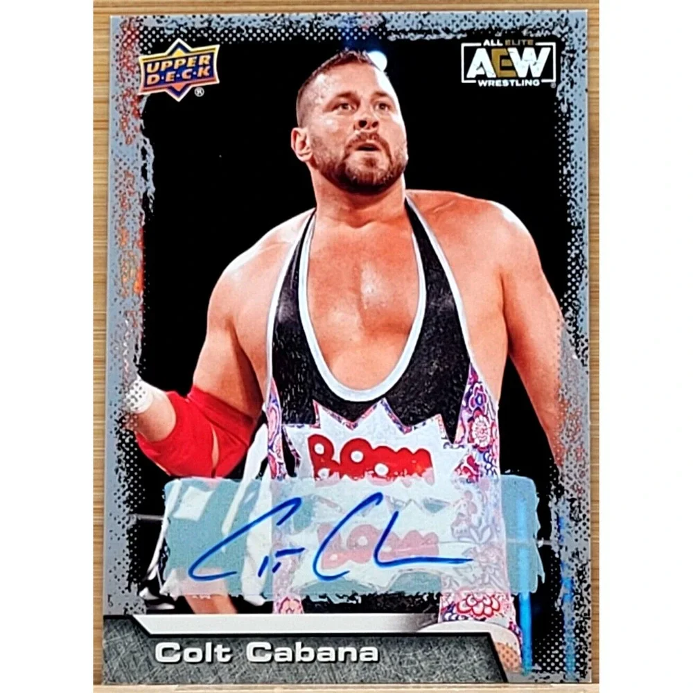 2022 UPPER DECK AEW COLT CABANA AUTO AUTOGRAPH‎ SP