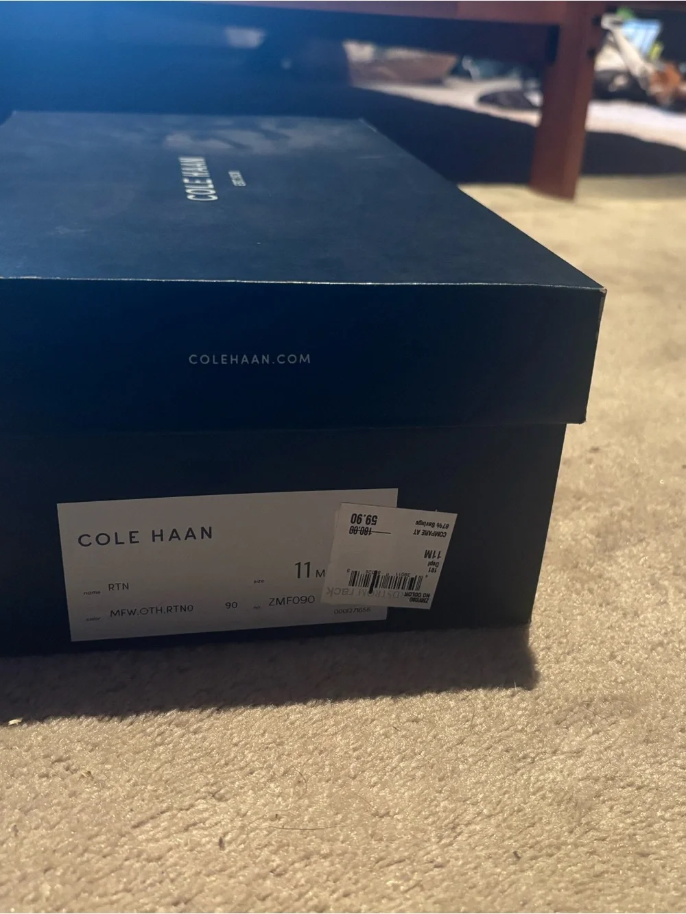 Cole Haan polished black