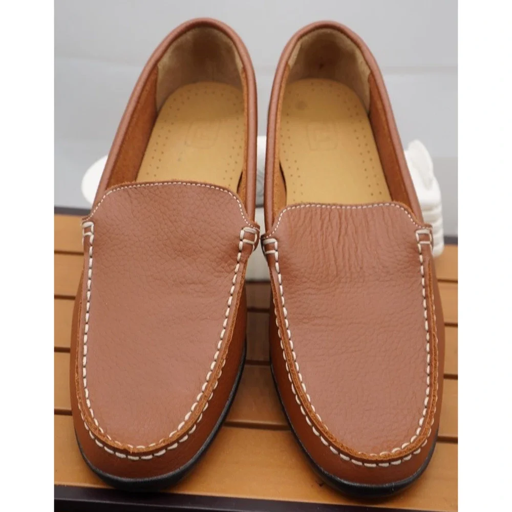 New! Men's FOOTJOY Club Casuals LEATHER LOAFERS (#79013) sz 10M
