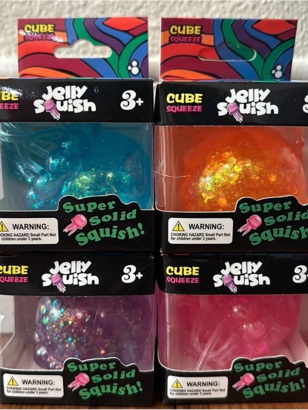 Jellyfish Super Solid Squish Toy
