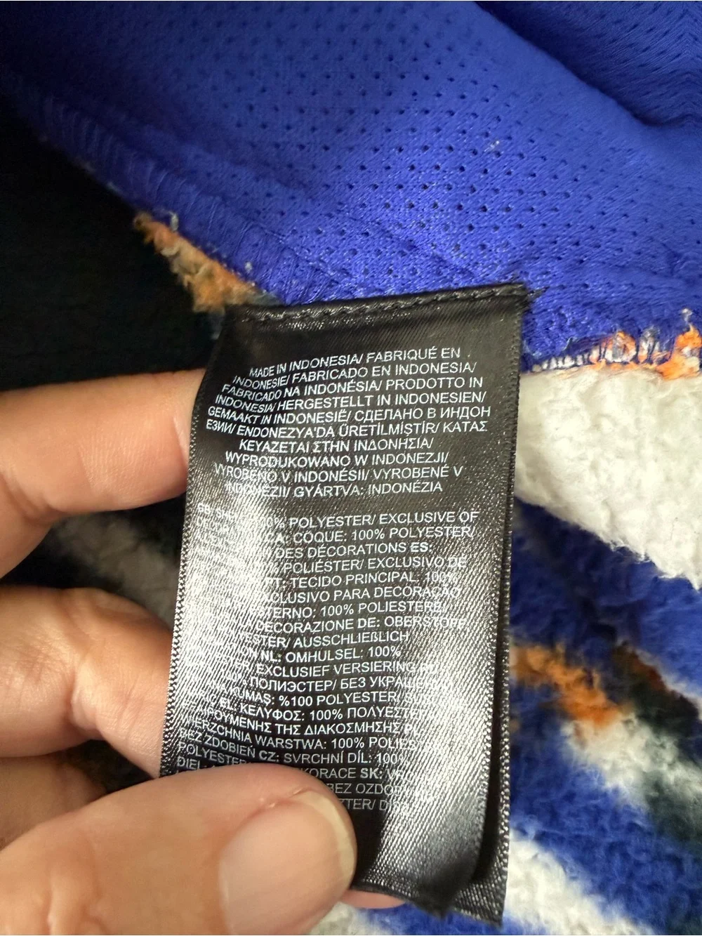 The North Face bold patterned
