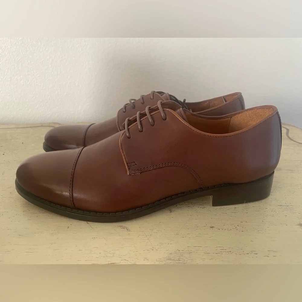 J. Crew Factory crew leather
