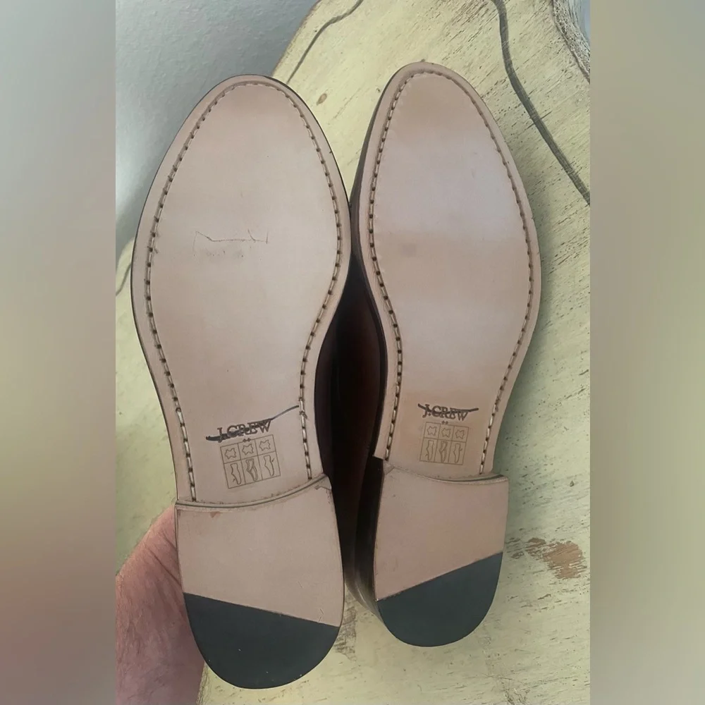 J. Crew Factory crew leather