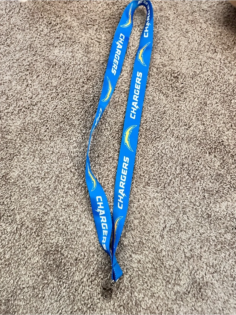 NFL Chargers Blue & Yellow Team Lanyard