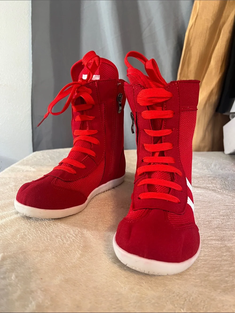 N/A bright red