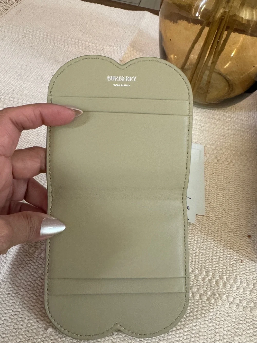 Burberry genuine card