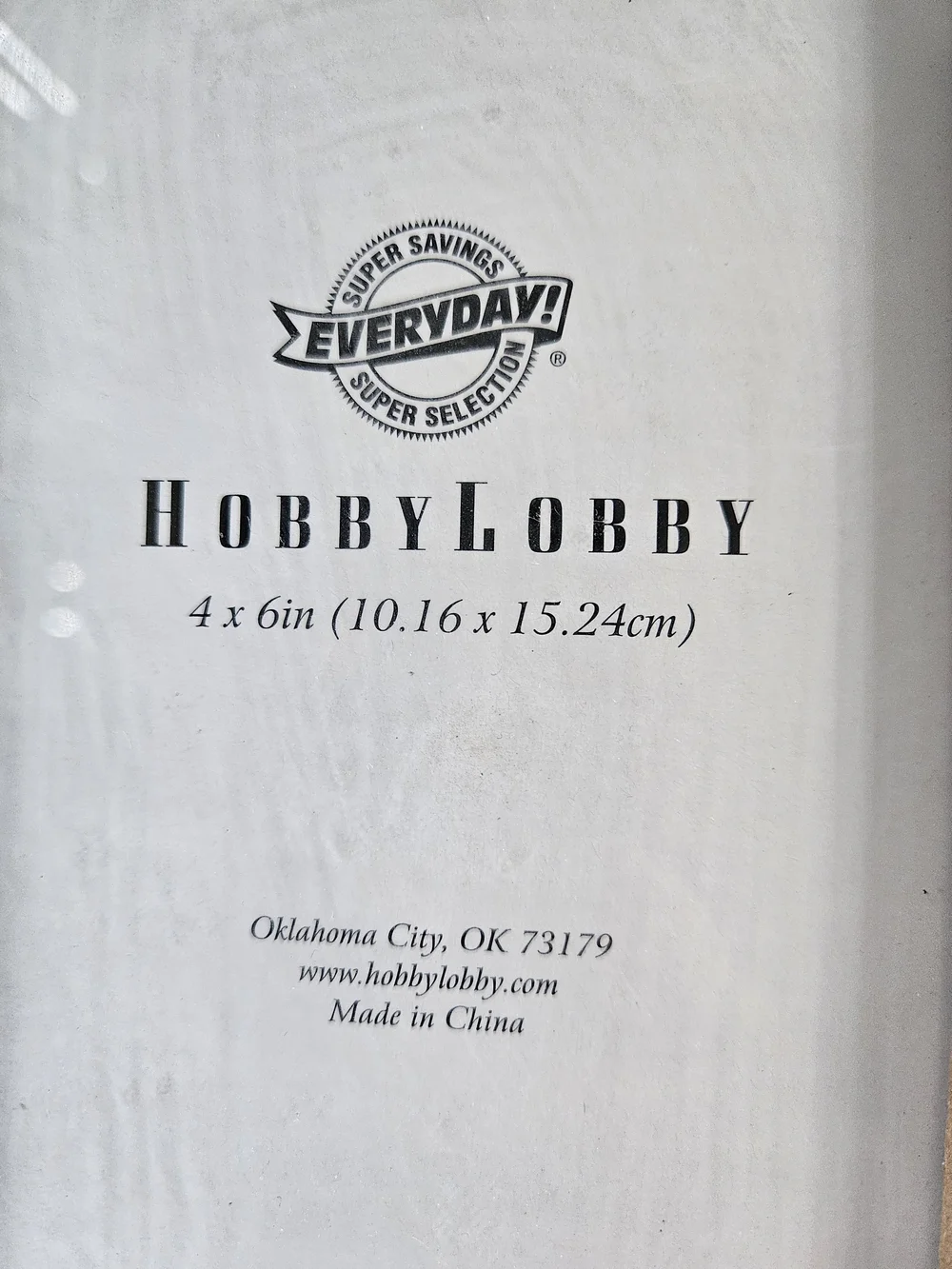 Hobby Lobby simple natural
