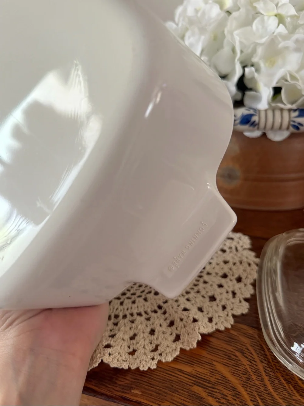 Corningware classic white