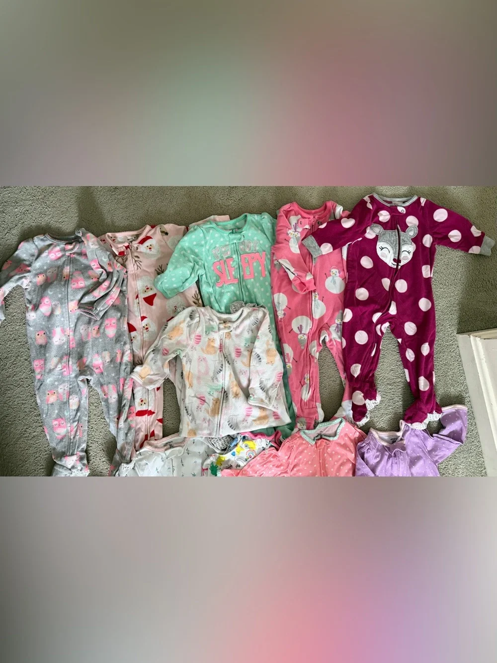 Footed pajamas - 12 Months