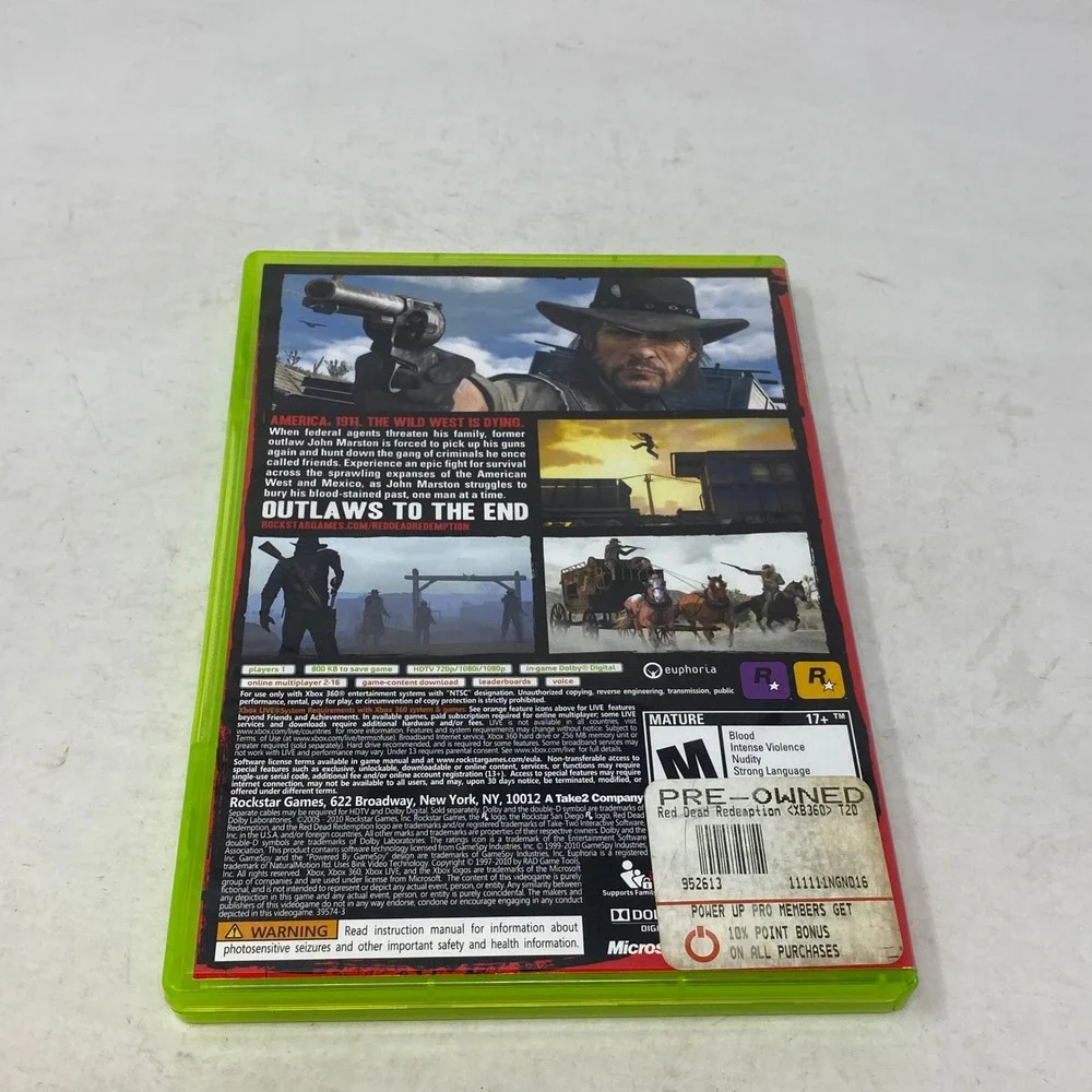 Rockstar Games red dead