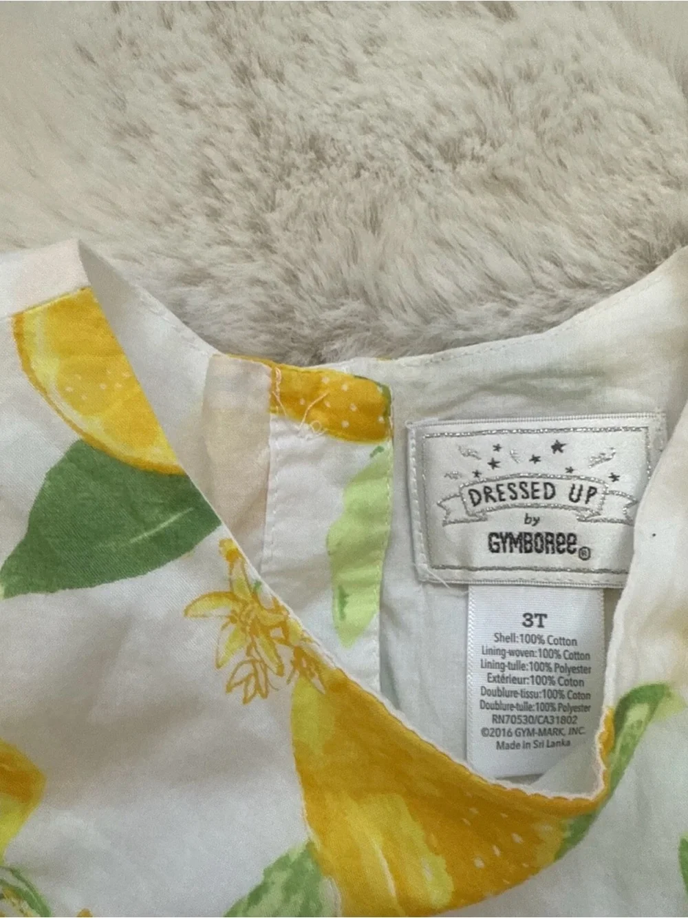 Gymboree sweet sleeveless