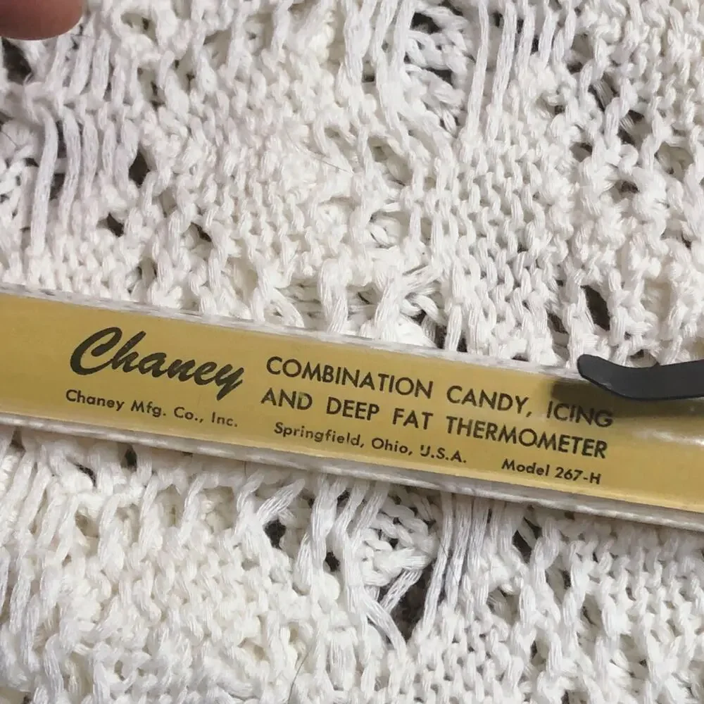 Vintage chaney thermometer