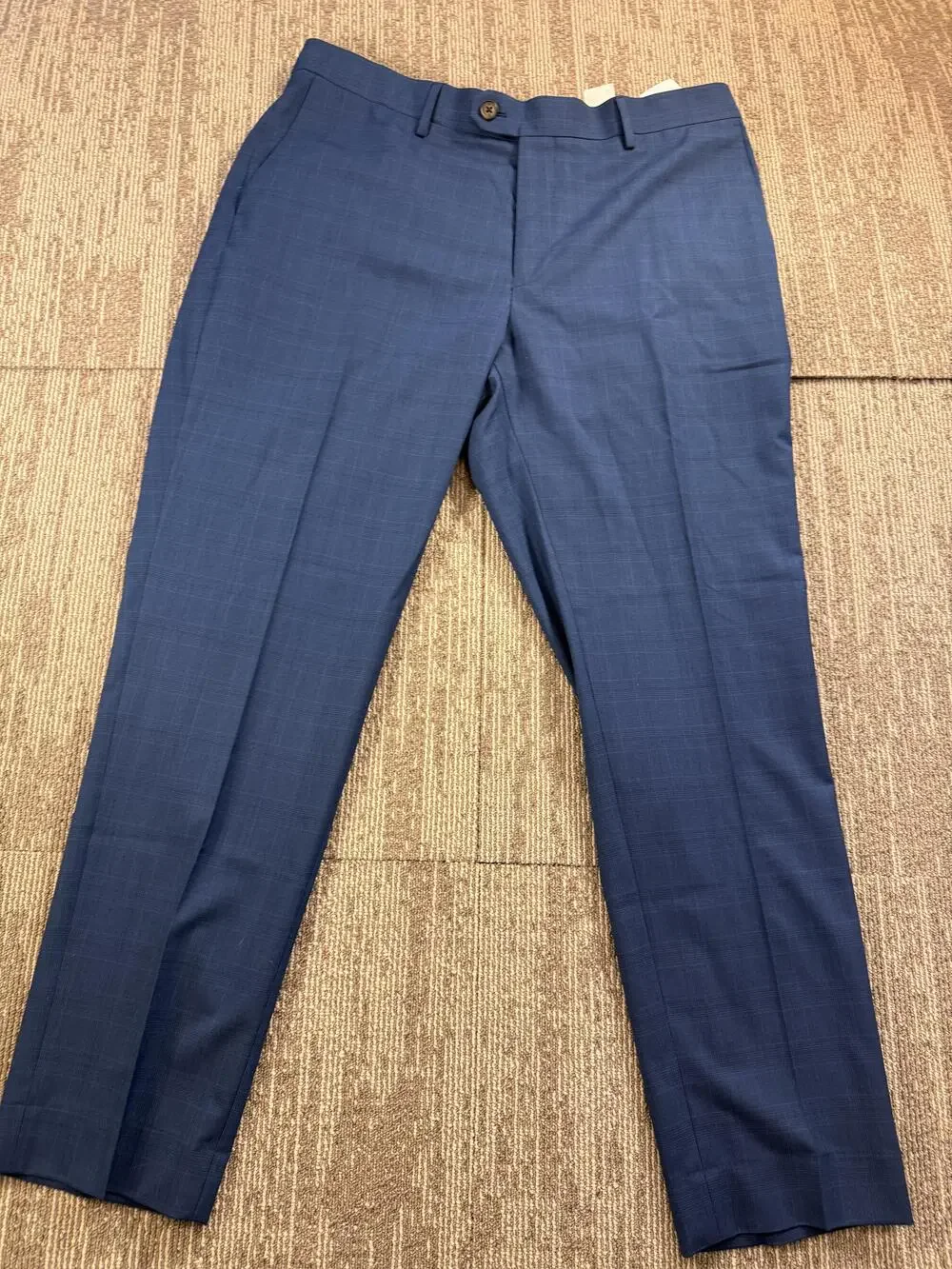 Banana Republic Pants Mens 36x32 Blue Tailored Fit Dress Slacks Stretch