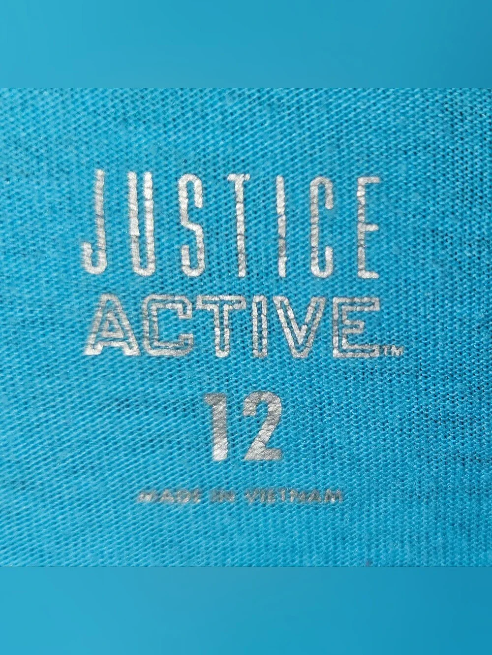 Justice light aqua