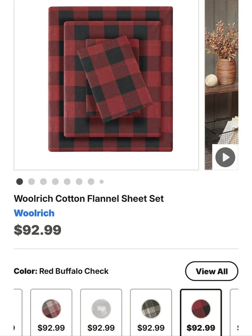 Woolrich buffalo plaid