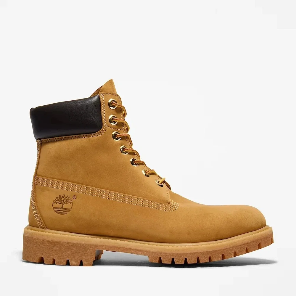 Timberland Premium 6 Inch Men's Size 8W Waterproof Boots Wheat TB110061-713 NEW