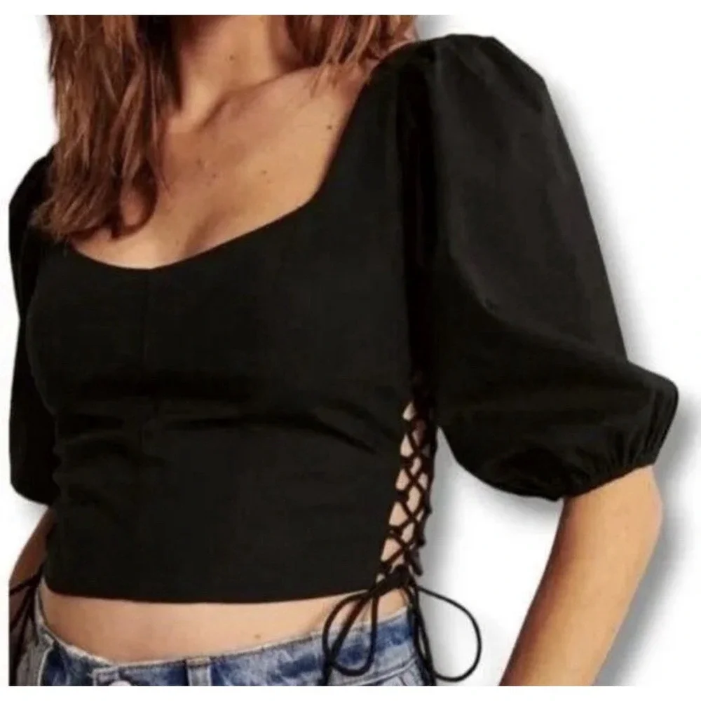 Abercrombie & Fitch lace up