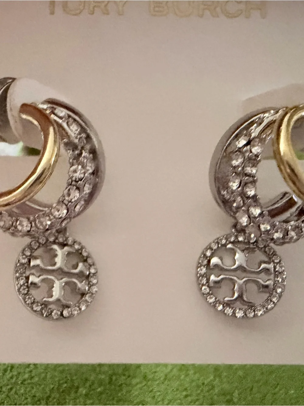Tory Burch gold silver