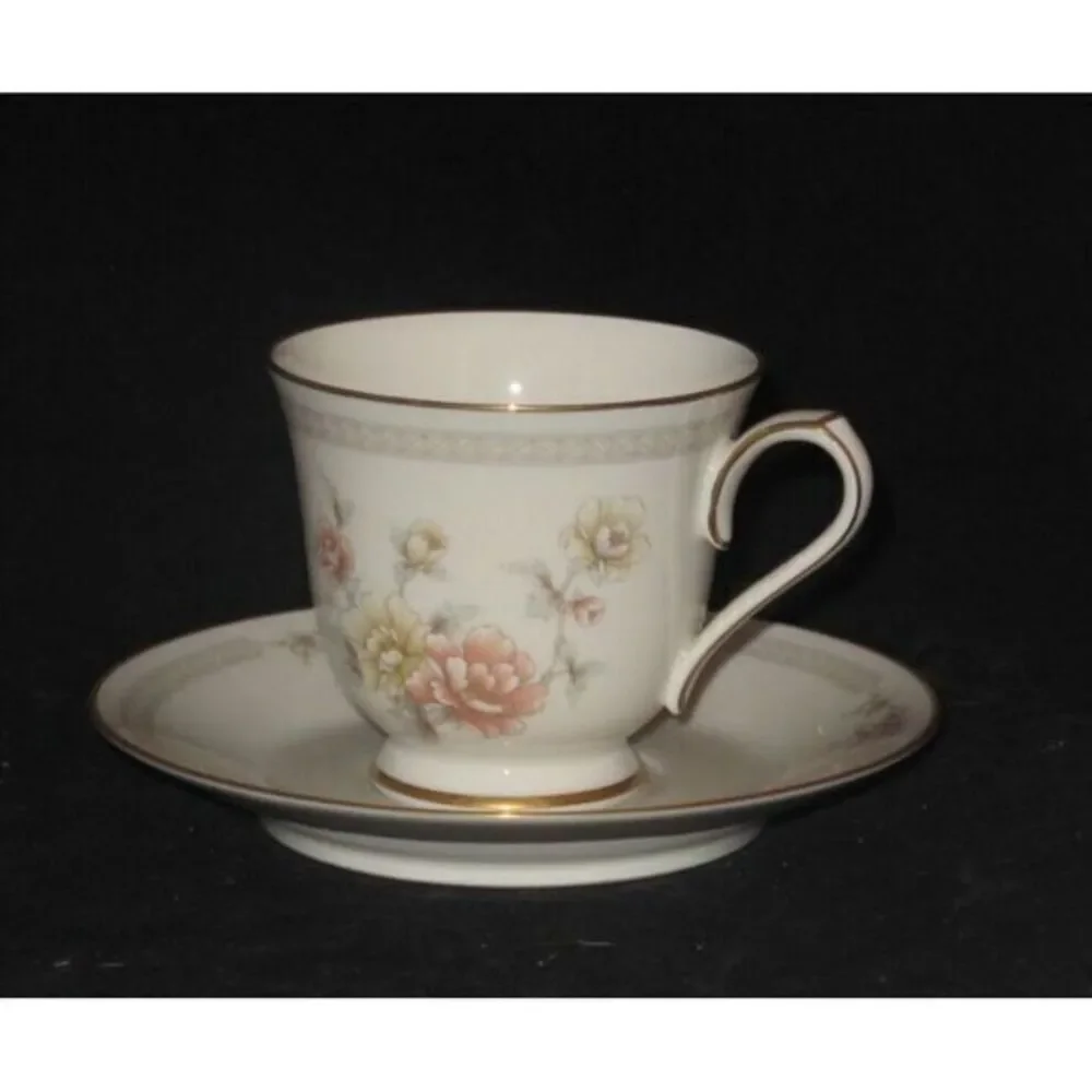 Noritake‎ Ivory Cervantes Teacup Cup & Saucer Set (s) 7261