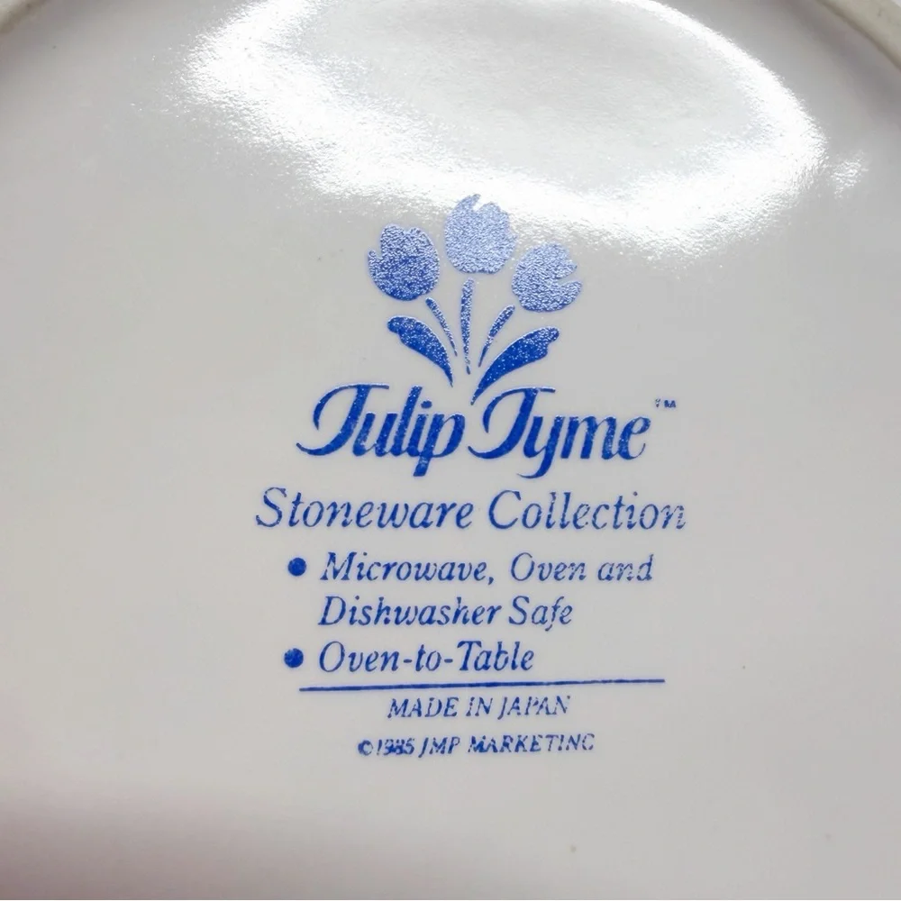 Tulip Tyme print staining spring