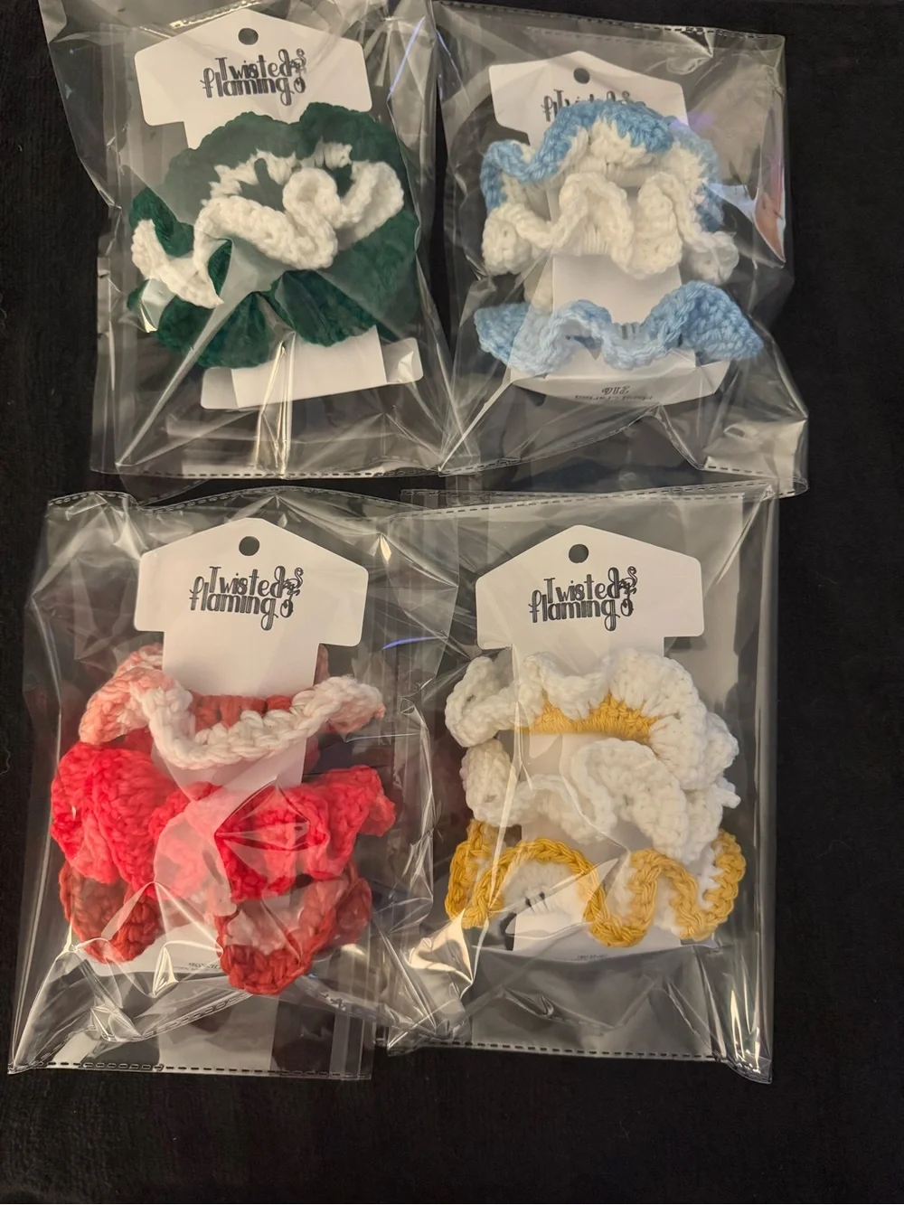 Twisted Flamingo crochet ruffle
