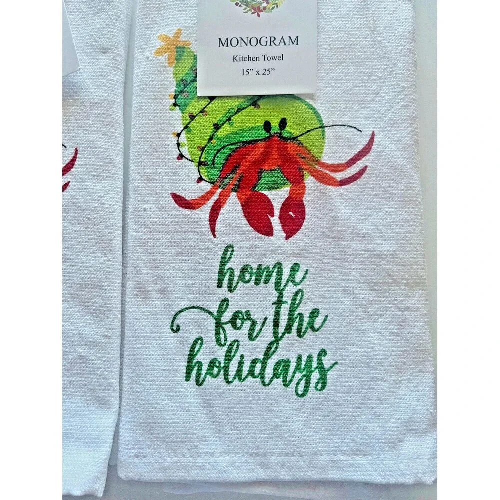 Monogram christmas kitchen