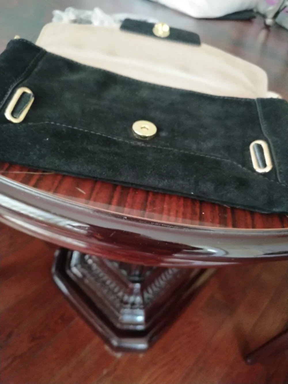 Talbots suede envelope