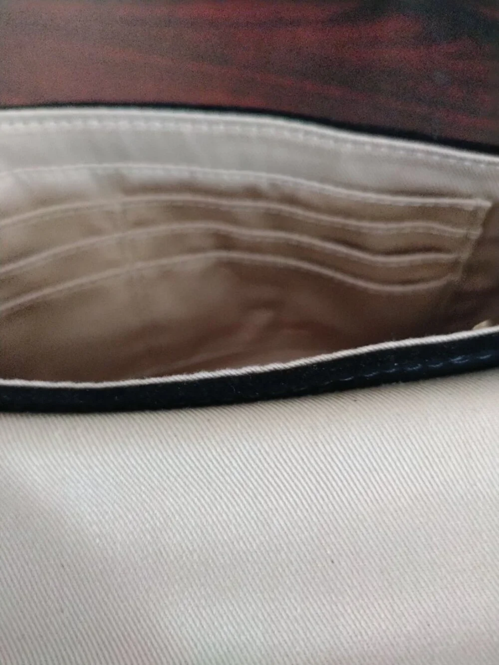 Talbots suede envelope