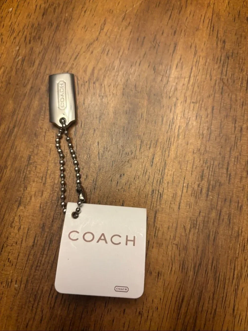 Coach keychain nwt