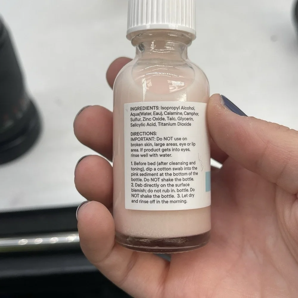 Glossiva drying lotion