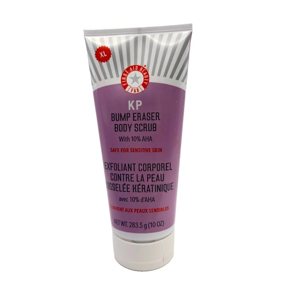First Aid Beauty KP Bump Eraser Body Scrub - 10oz XL Size Sealed