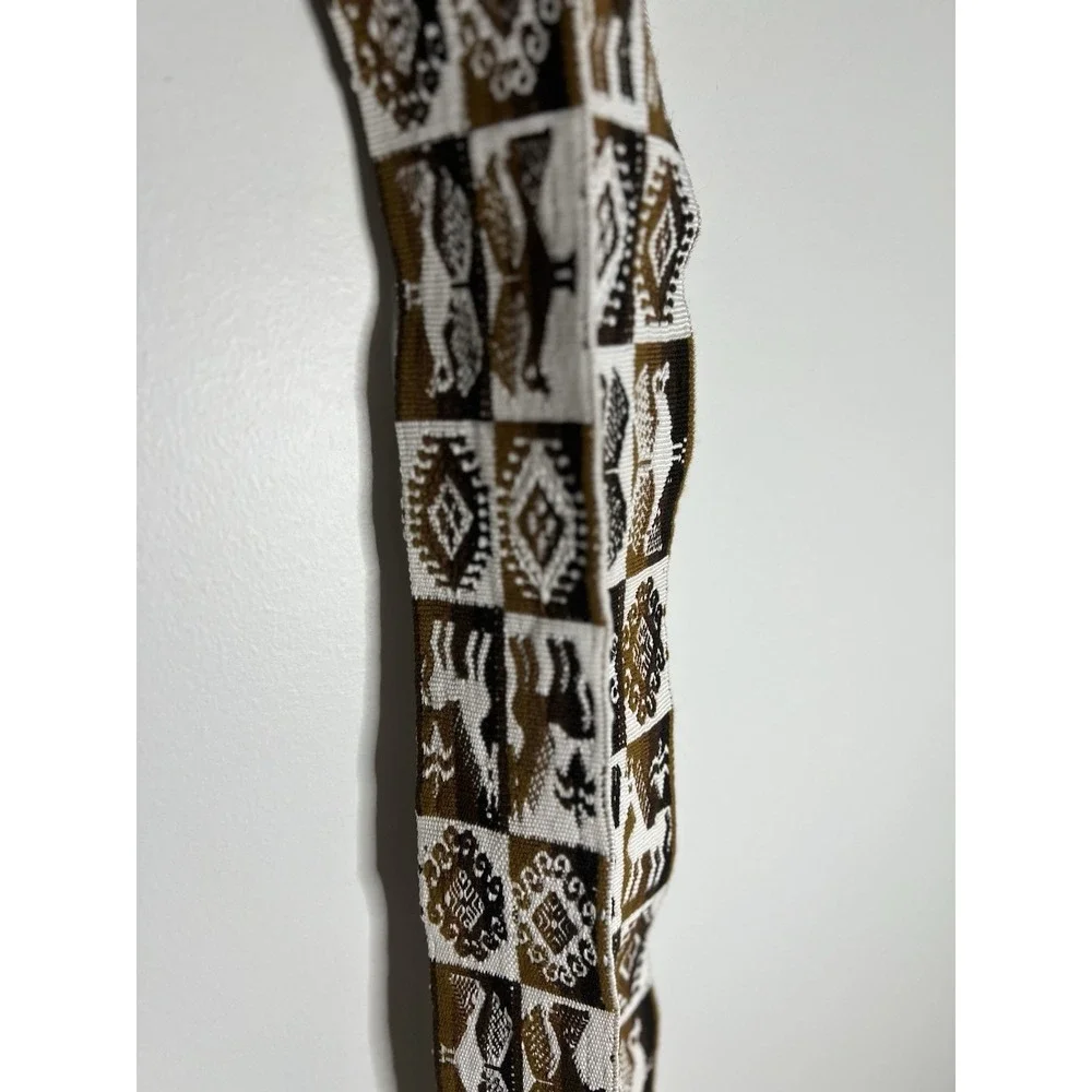 Hand Woven‎ Bohemian Aztec African Sash Belt Homemade multicolor Cultural Decor