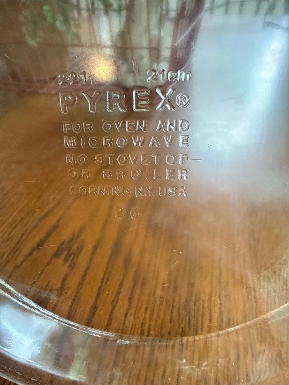 Pyrex versatile clear