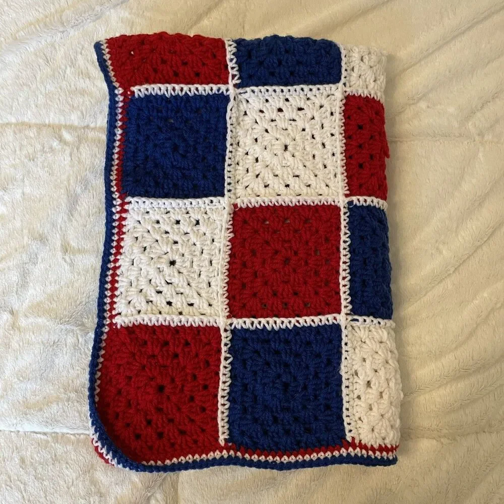 Handmade granny square
