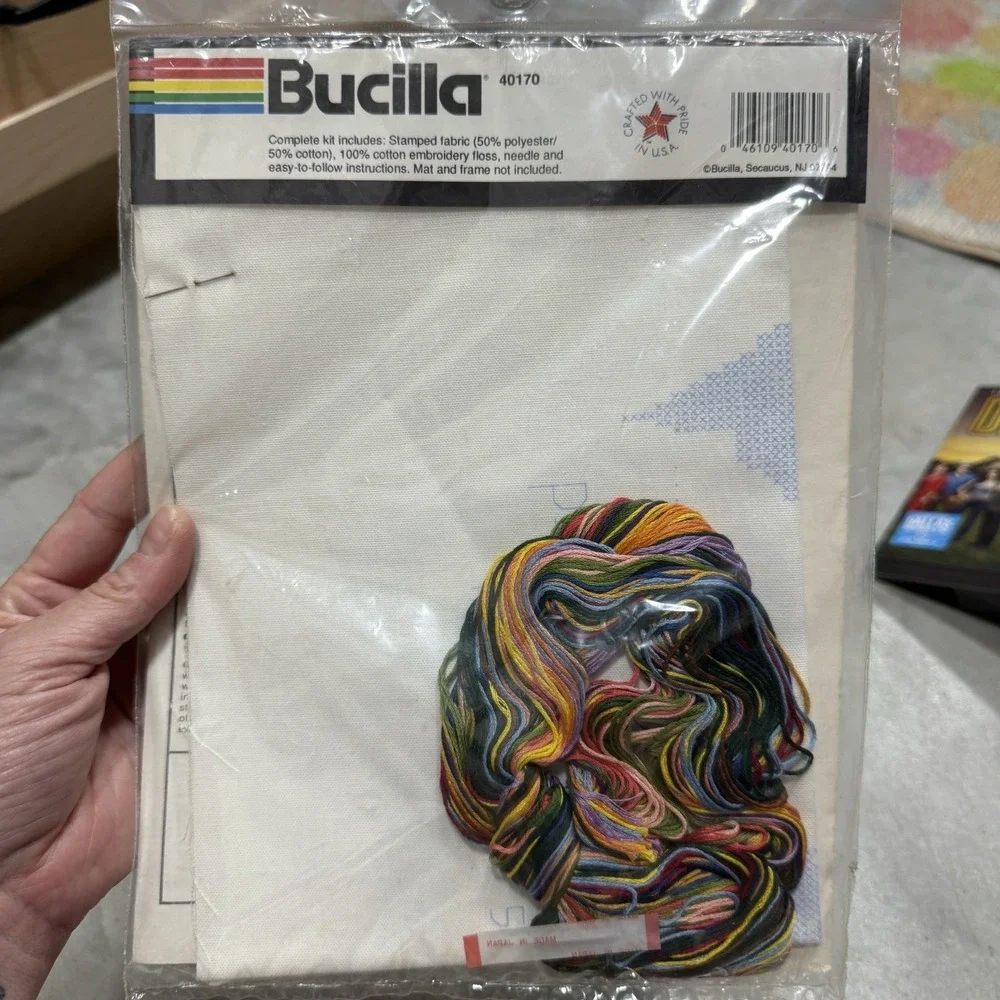Bucilla vtg stamped