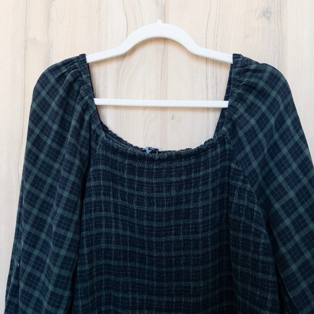 Madewell smocked bodice