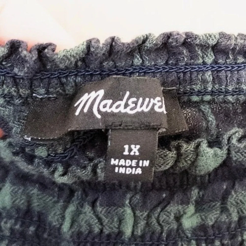 Madewell smocked bodice