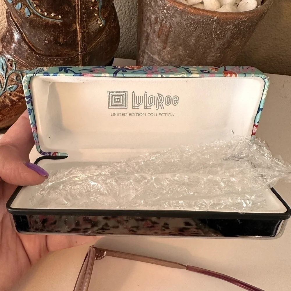 LuLaRoe purple cateye