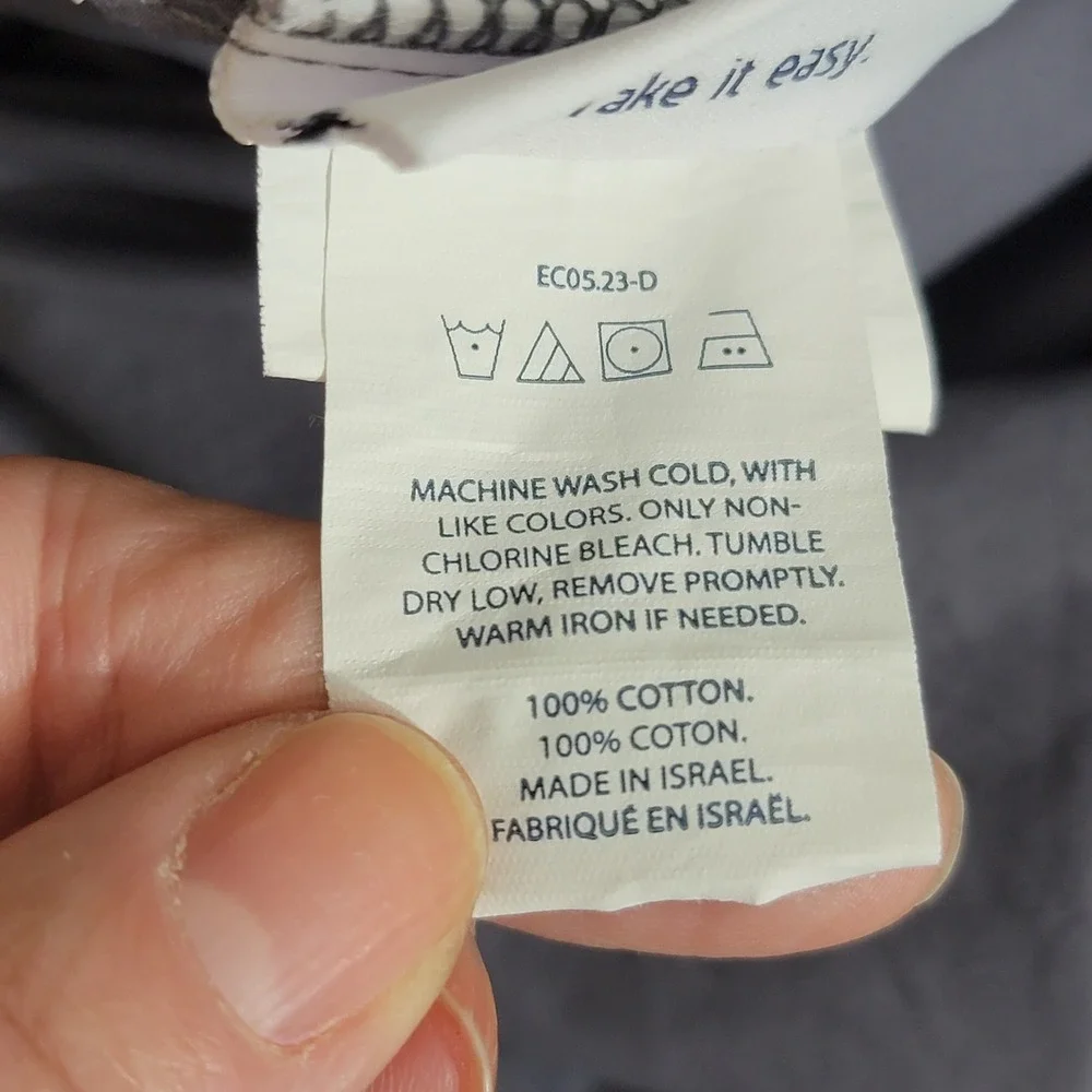 Brooklinen dark gray