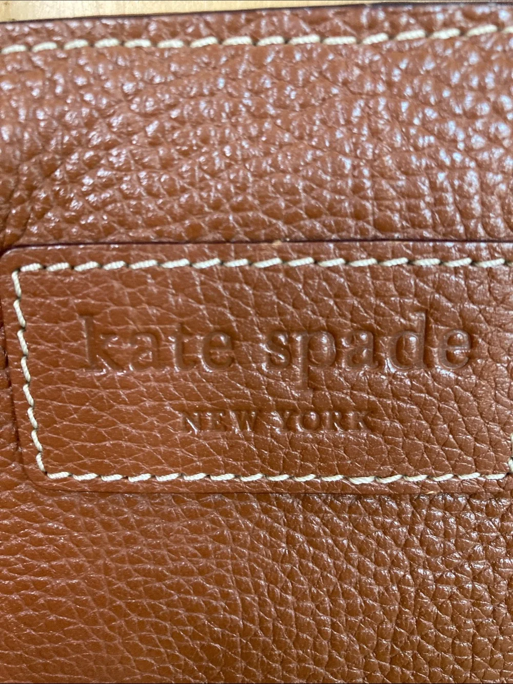kate spade structured leather