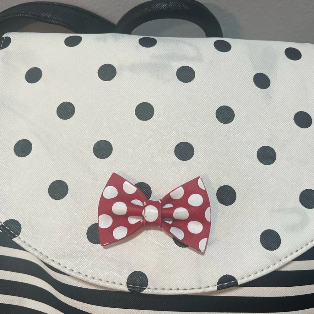 Disney Parks Minnie Mouse Bows Backpack