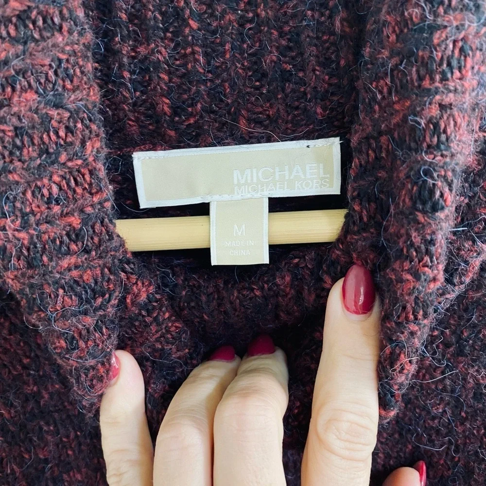Michael Kors elegant burgundy