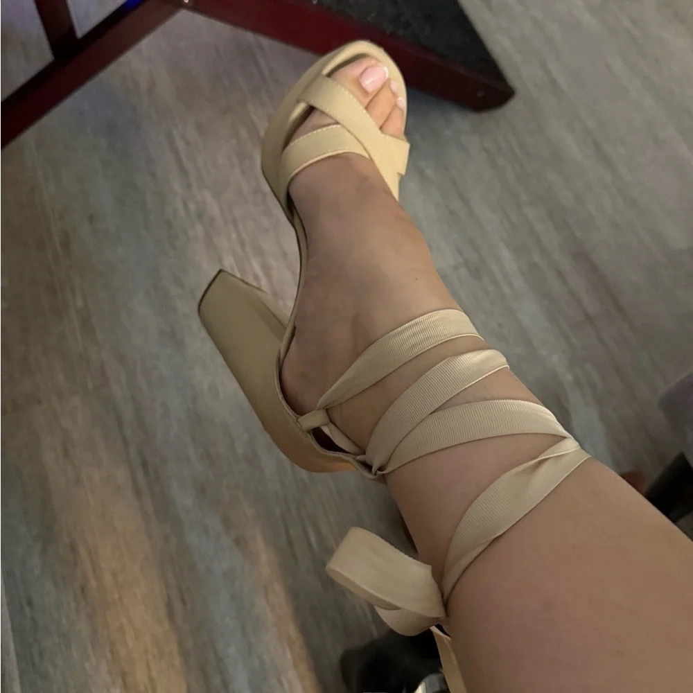 Call It Spring nude tie