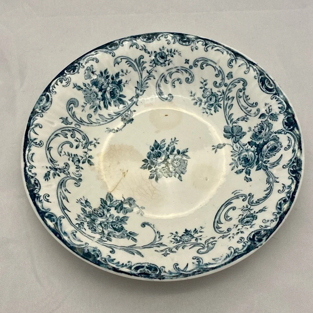 Royal Bonn Rosengoirlande German Bowl, Antique