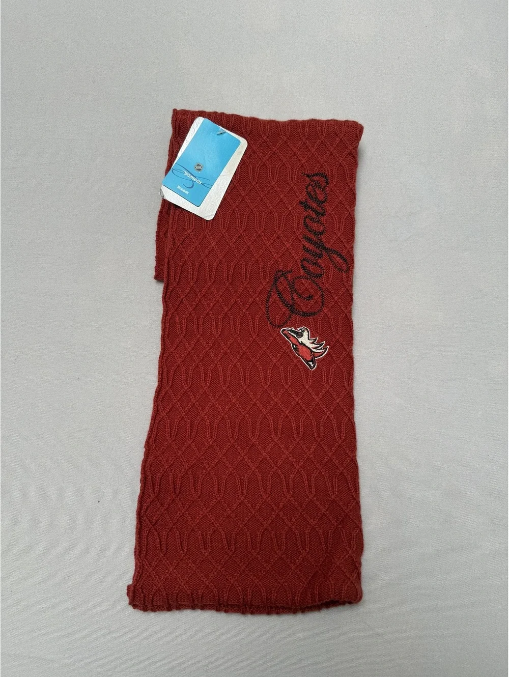 Reebok NHL Phoenix Arizona Coyotes Hockey Knit Scarf - OS