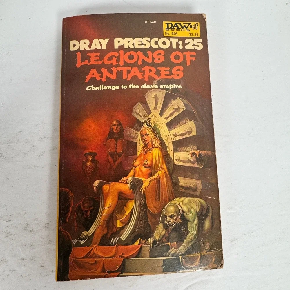 Dray Prescot 25 26 Legions Allies of‎ Antares 1981 1st Print DAW Sci-Fi Books
