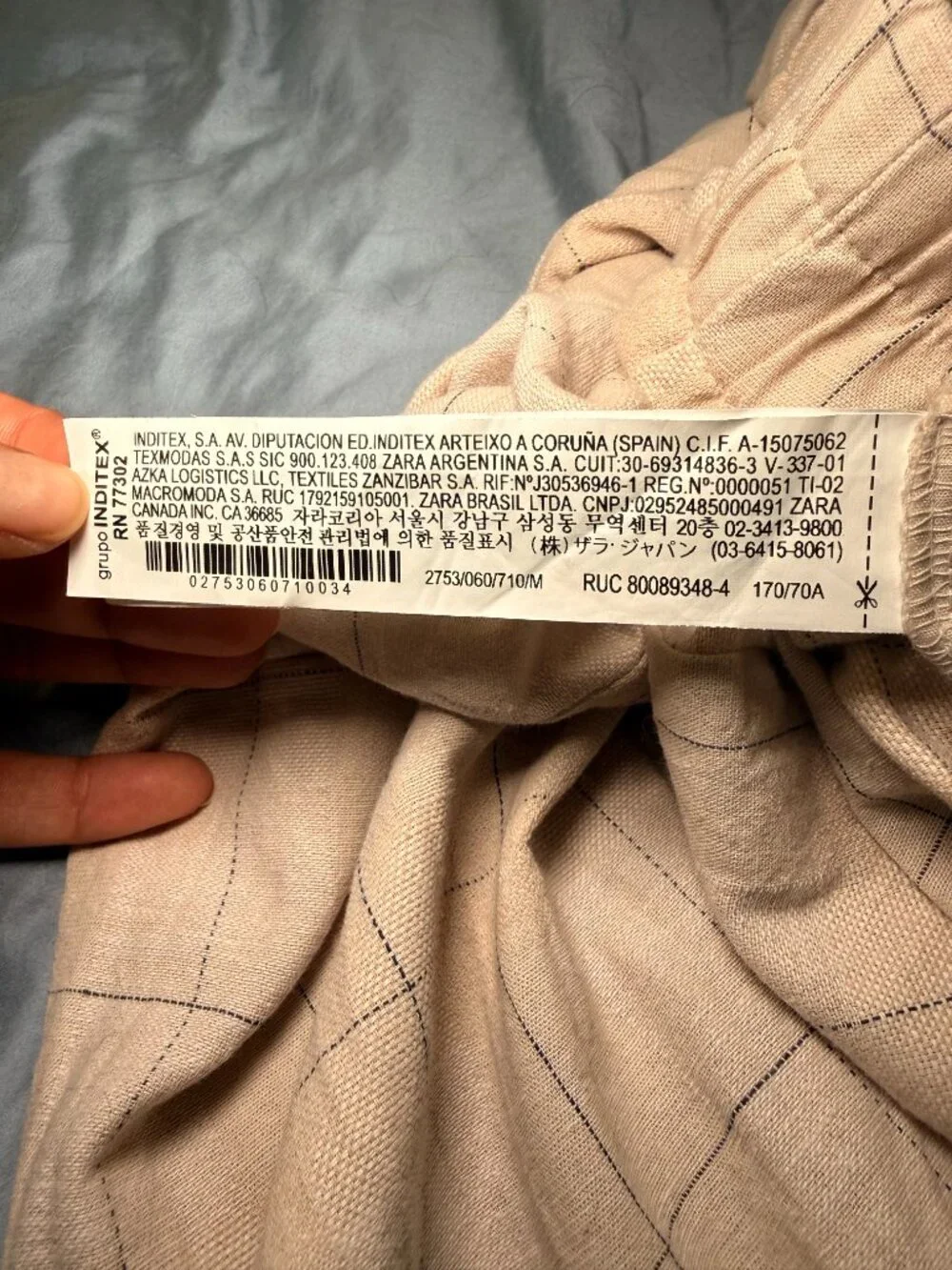 Zara lightweight linen