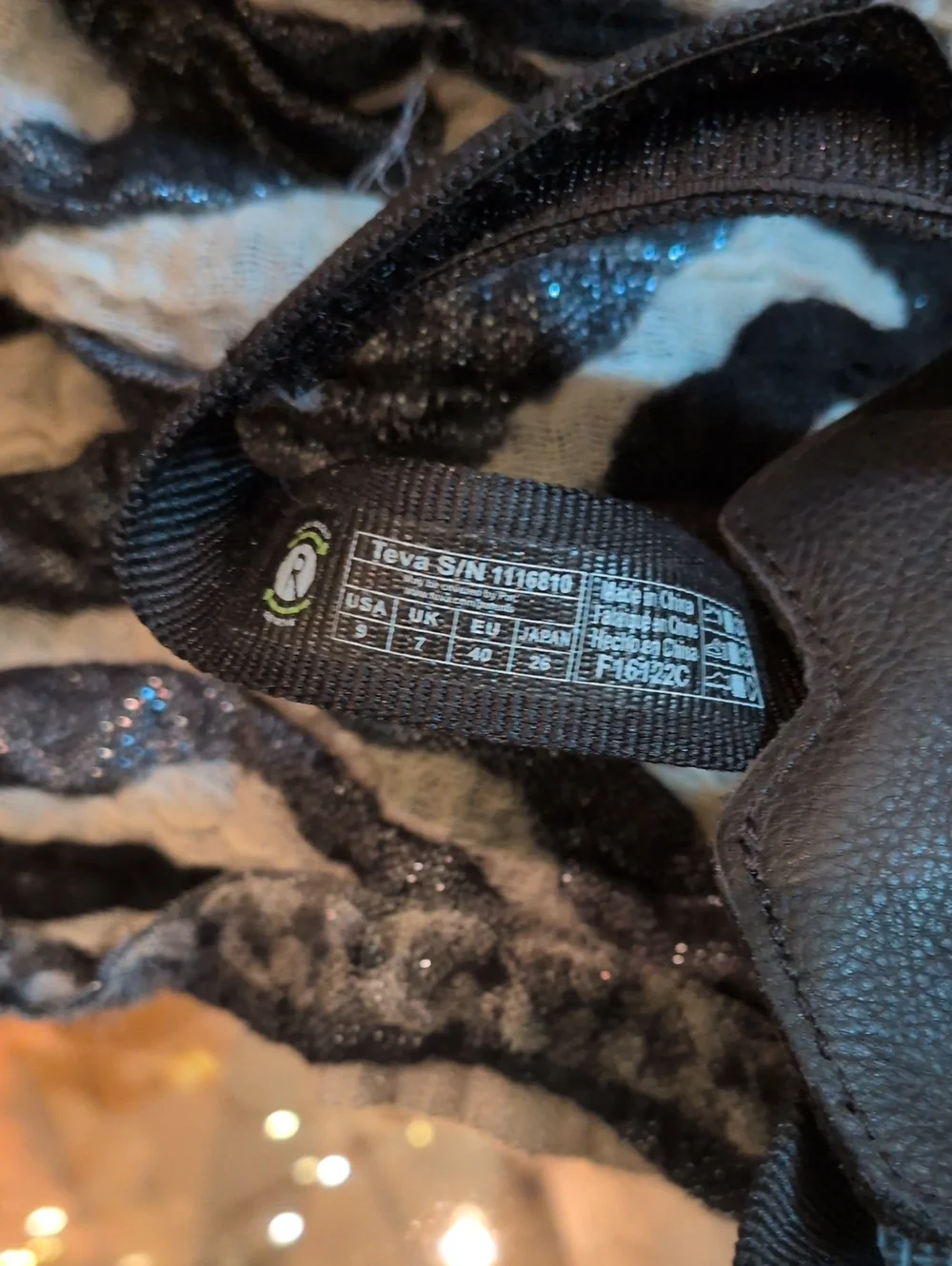 Teva strappy wedge