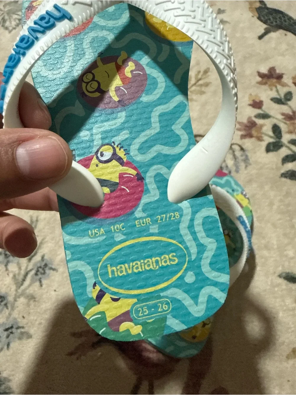 Havaianas bright teal